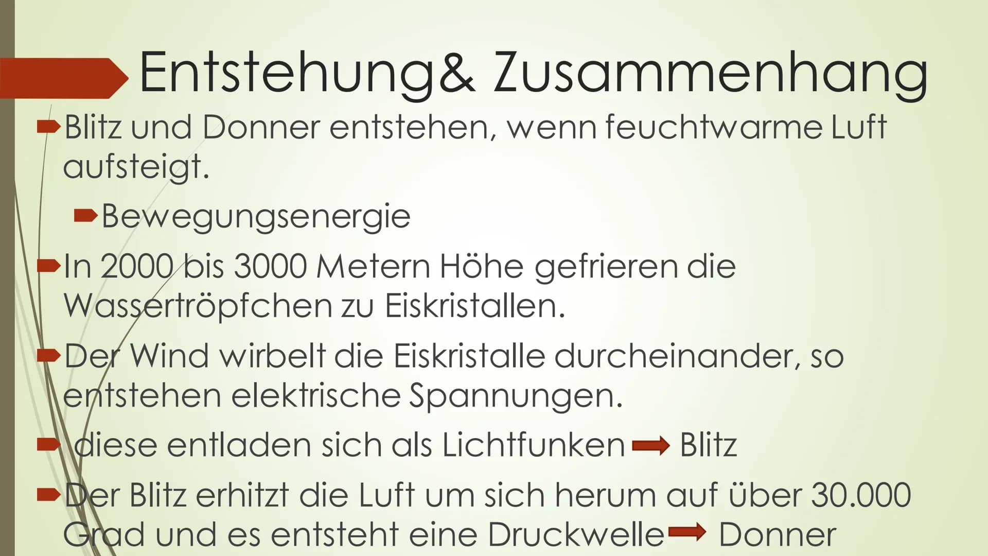 BLITZ UND
DONNER
Präsentation von und Ilinca
Michels Inhalt
Entstehung & Zusammenhang
Blitzarten
Video
Quiz
Quellen Entstehung & Zusammenhan