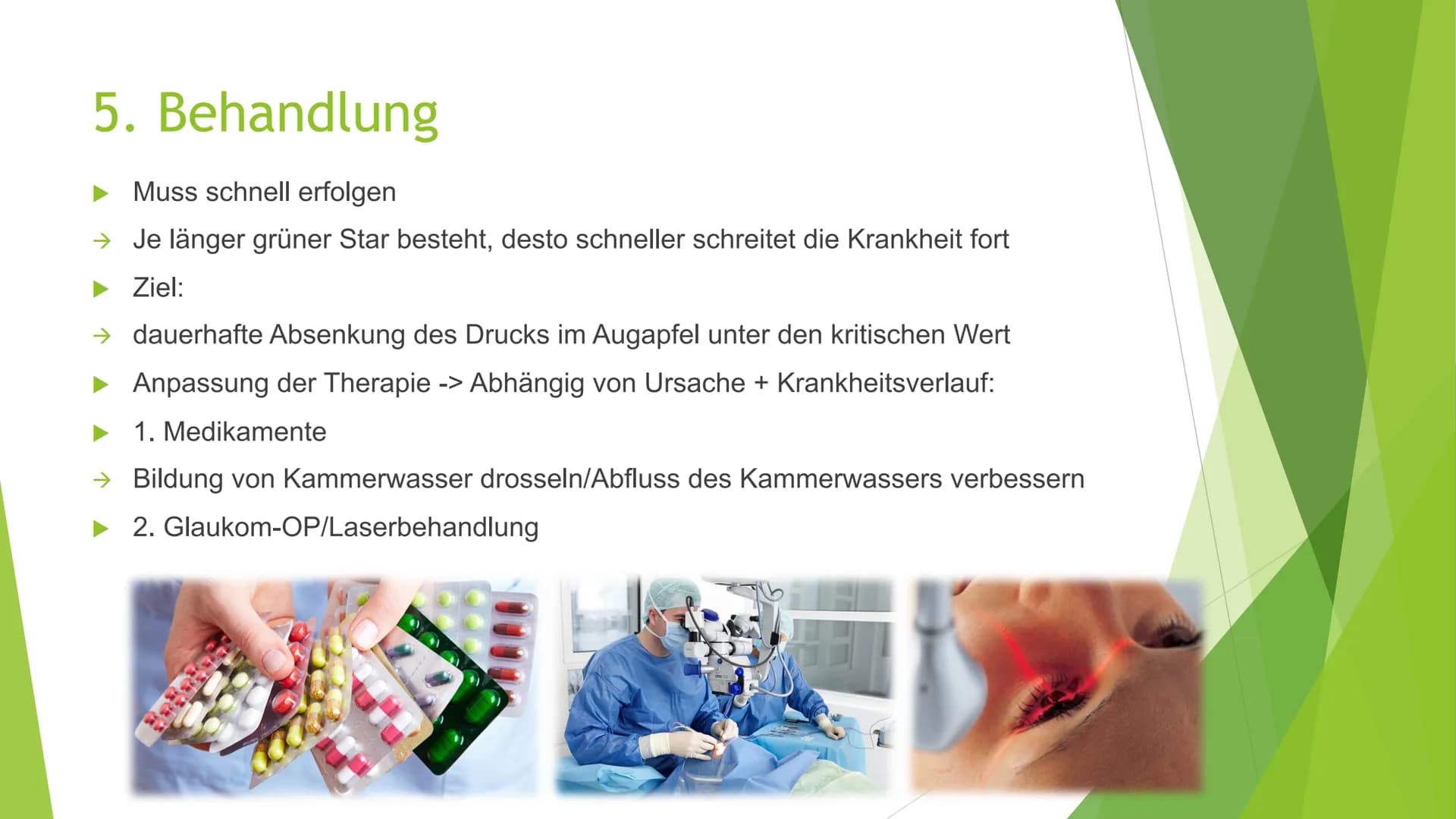 Der grüne Star
(Glaukom) Gliederung
1. Was ist ein Glaukom
2. Symptome
3. Arten von Glaukomen
4. Entstehung
5. Behandlung
6. Quellen
Geschäd