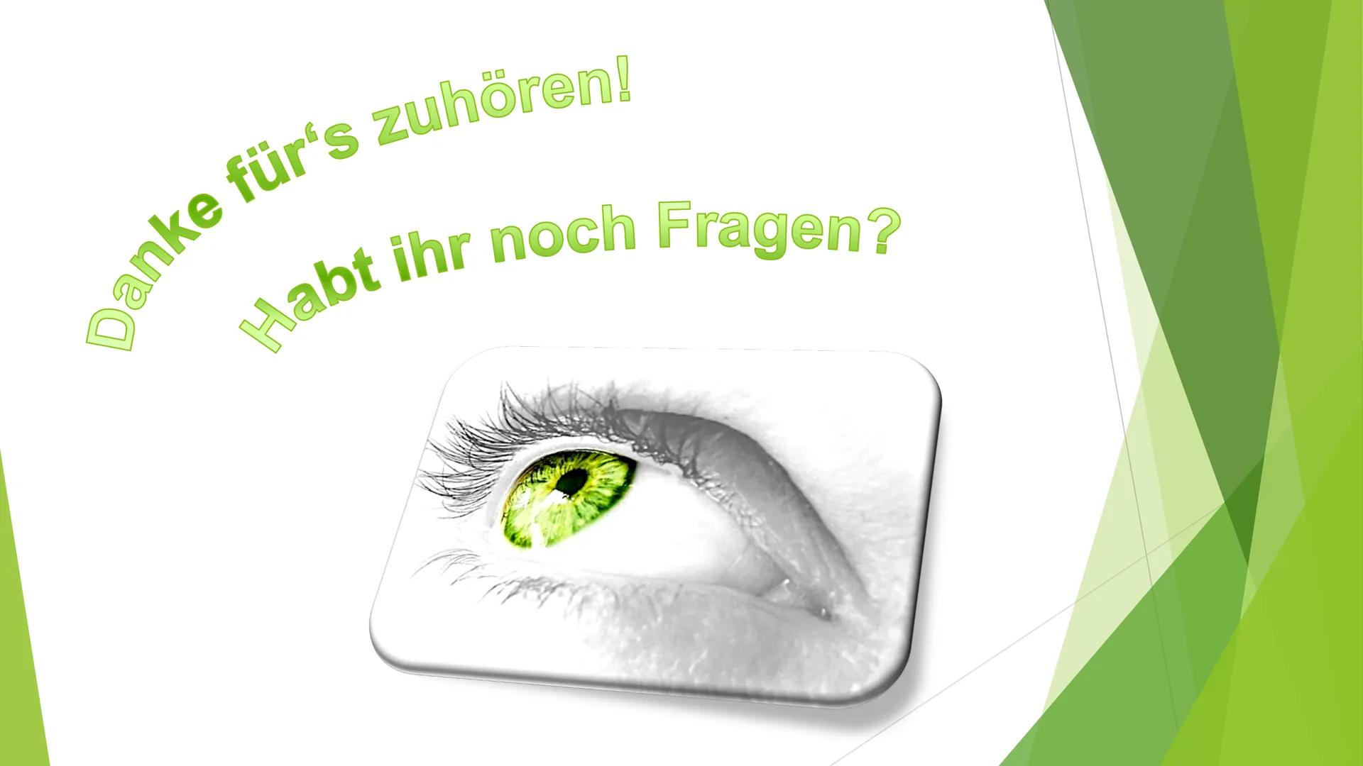 Der grüne Star
(Glaukom) Gliederung
1. Was ist ein Glaukom
2. Symptome
3. Arten von Glaukomen
4. Entstehung
5. Behandlung
6. Quellen
Geschäd