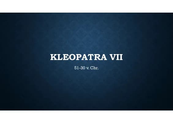 Know Kleopatra  thumbnail