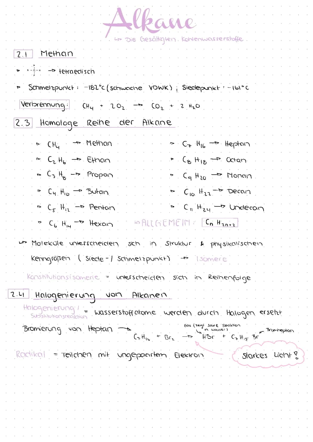 Kohlenwasserstoffe