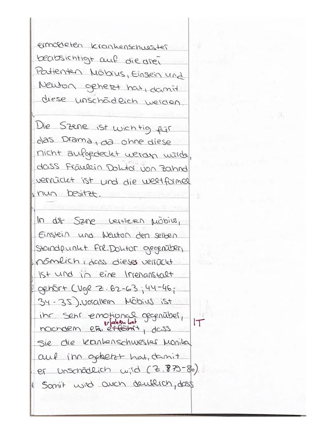 Deutsch GK 11
Thema: Gesellschaftliche Verantwortung und ihre Darstellung in dramatischen Texten am
Beispiel ,,Die Physiker" von Dürrenmatt 