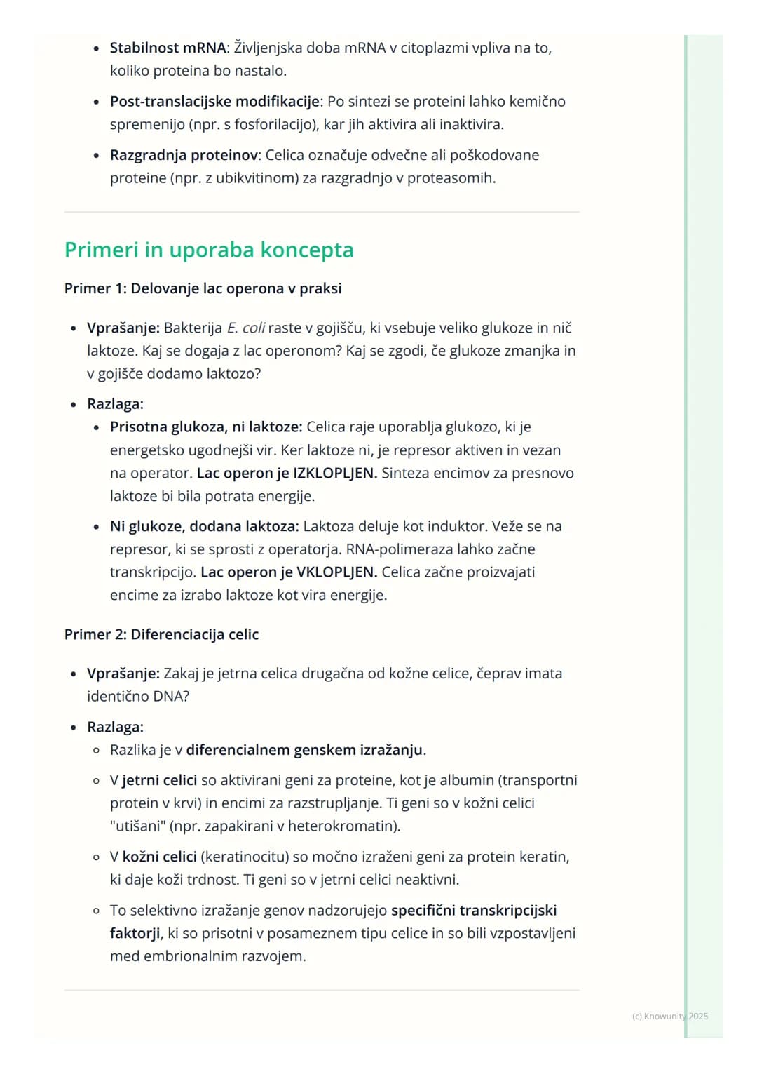 # Regulacija genskega izražanja

Uvod v regulacijo genskega izražanja

Vse celice v organizmu imajo enak dedni zapis (DNA), ampak niso vse e