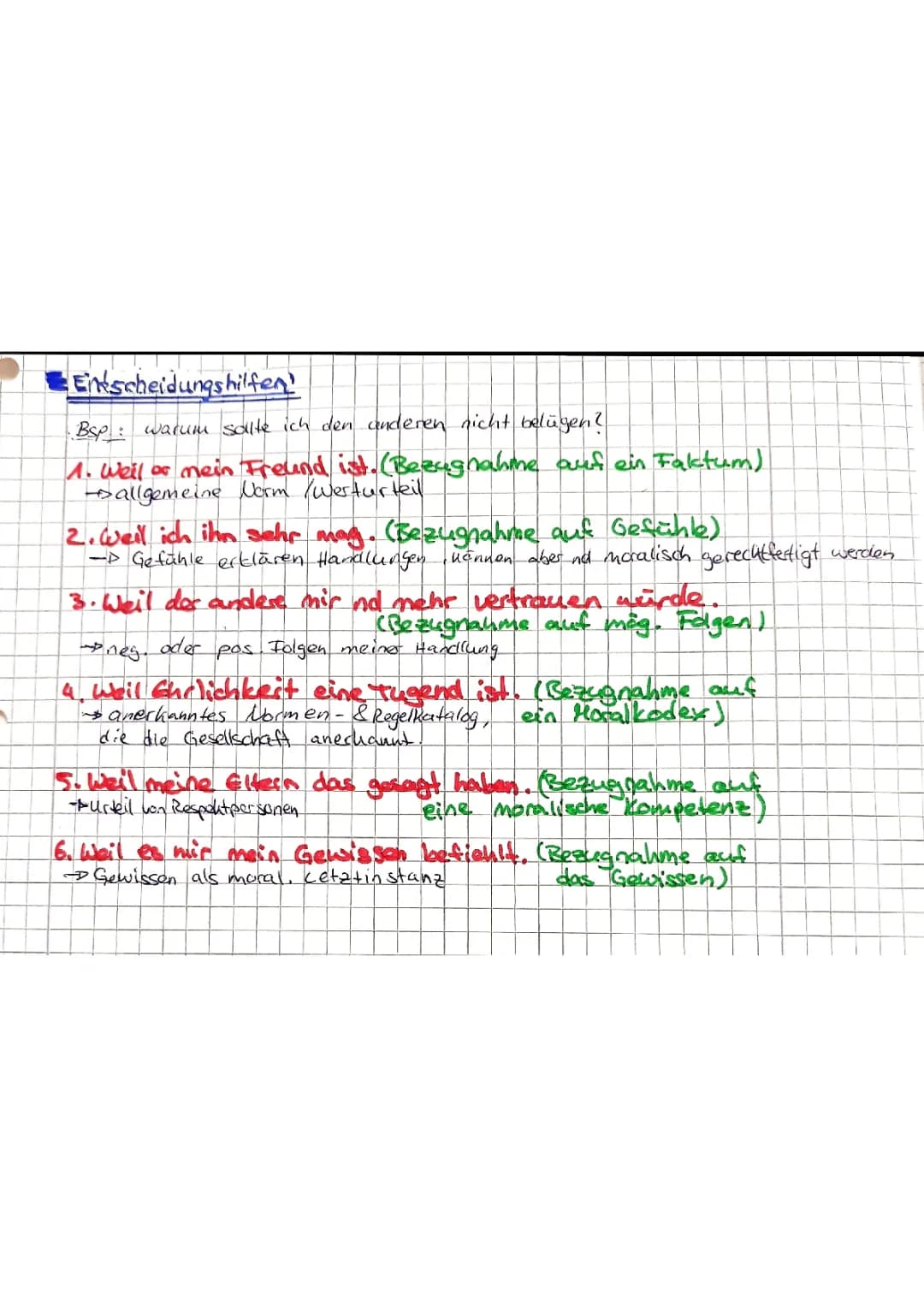 Entscheidungshilfen