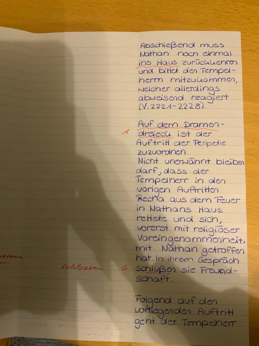 bessen en Häuscht.
ziele der Figuren.
Nathan verfolgt das
z Ziel herauszufinden
Was für ein Stauffen"
(V. 2195) der Vater des
R Tempelhorn d