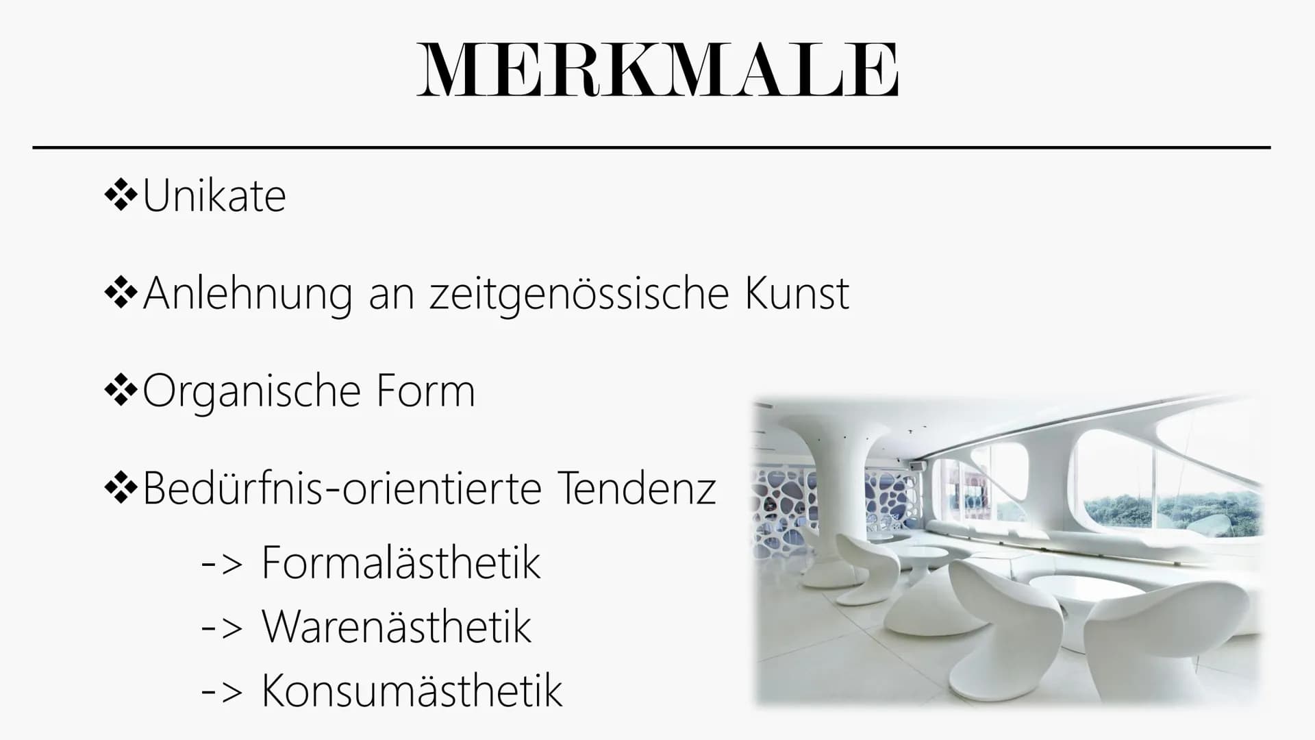 AUTOREN
DESIGN
PHILIPP STARCK GESCHICHTE DES
AUTORENDESIGNS
1980: Bildung von Designergruppen
Prinzip des Designs: Kunsthandwerks- und
Gebra