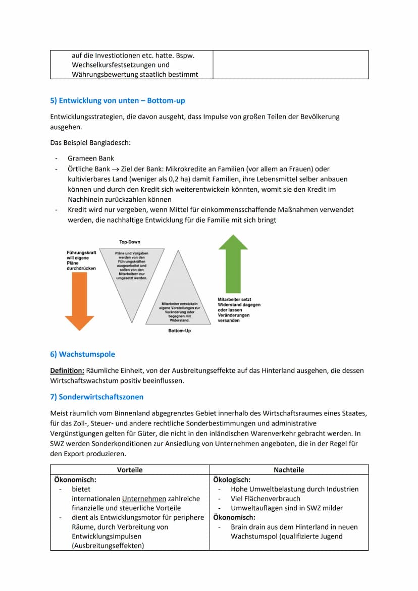 Strategien und Instrumente zur Reduzierung von
Disparitäten
1) Entwicklungsstartegien
1)
Entwicklungszusammenarbeit
Bilateral: Industrieländ