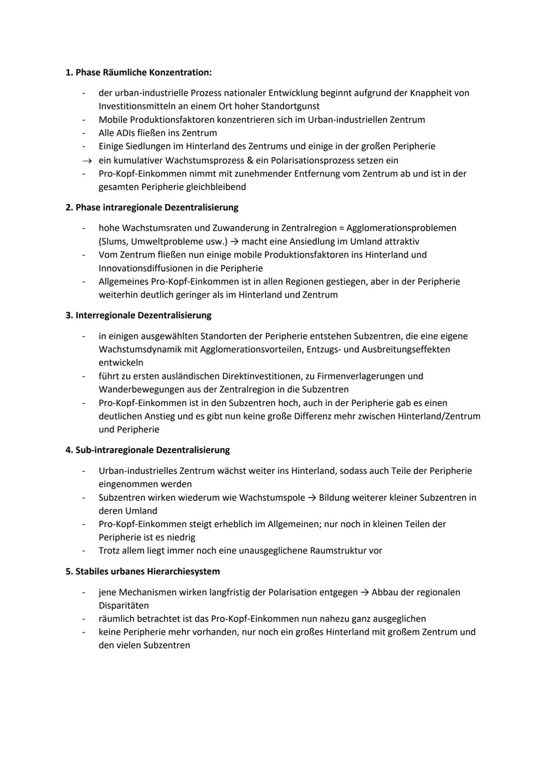 Strategien und Instrumente zur Reduzierung von
Disparitäten
1) Entwicklungsstartegien
1)
Entwicklungszusammenarbeit
Bilateral: Industrieländ