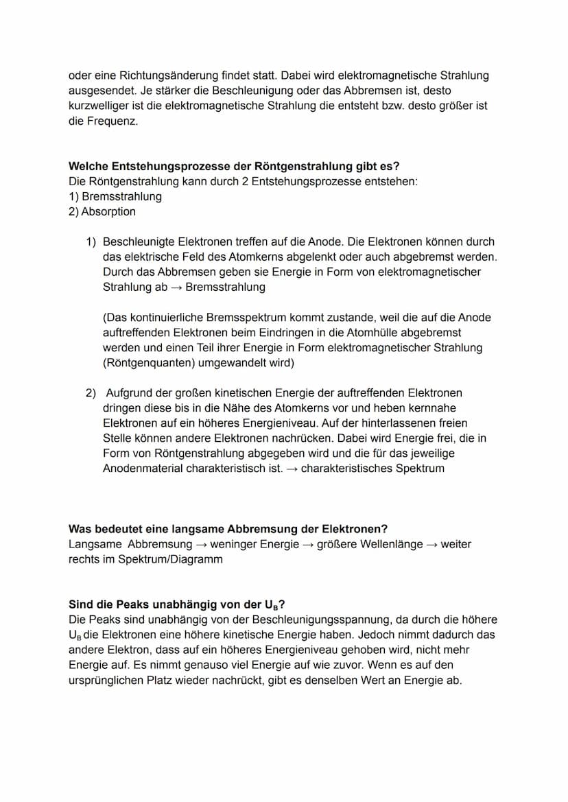 Aufbau
Ua
Alles zur Röntgenröhre/Röntgenstrahlung
Beschleunigungs- +
spannung UB
mmm
Blende
e
PANZAN
Anode mit Kühlung
Heizspannung
Röntgens