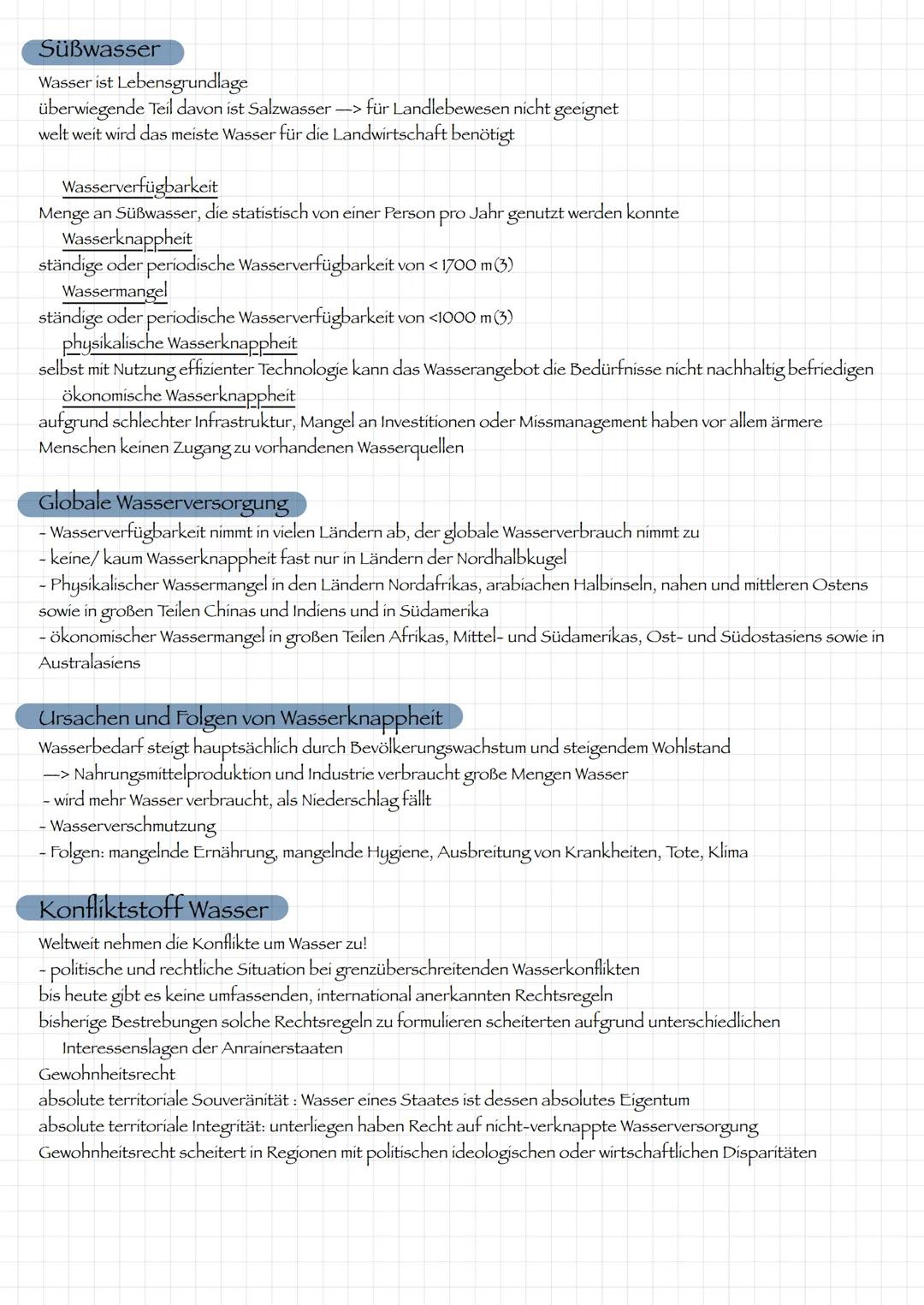  Rohstoffe und Ressourcen
Rohstoffe
sind die aus der Natur durch die Urproduktion gewonnen. unbearbeiteten Grundstoffe, die entweder sofort

