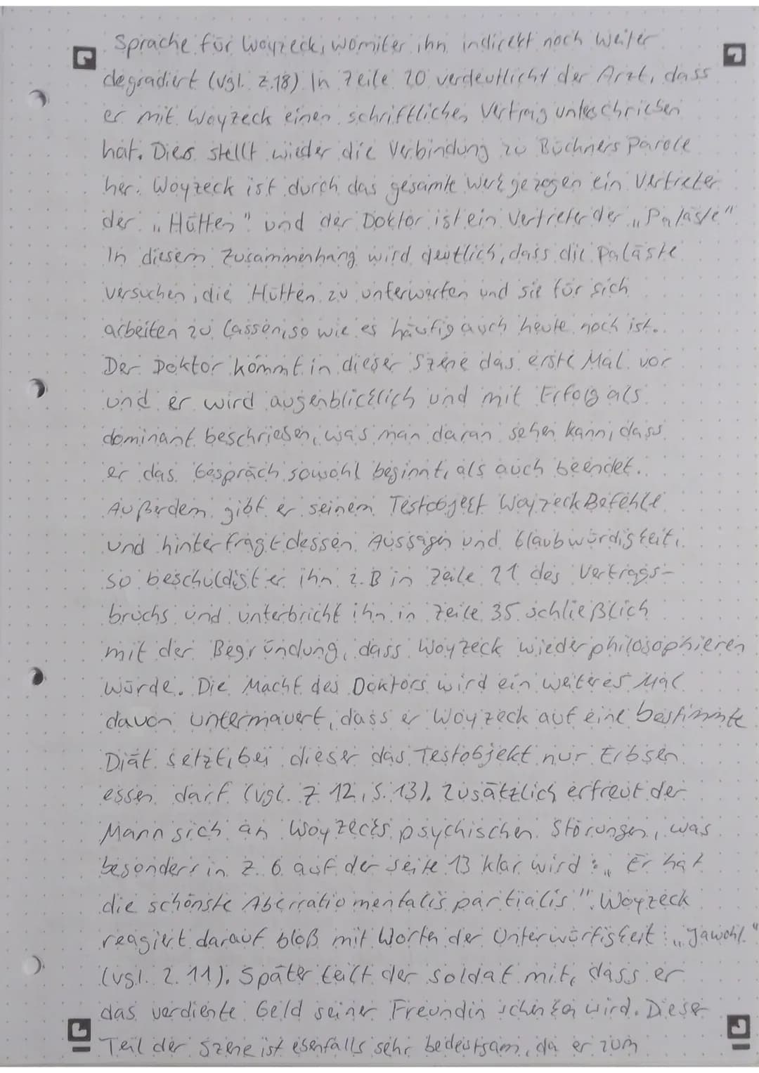 deutsch
plausur (180 Minuten
1. Aufgabe: Analyse -> Text aus Woyzeck
-> Zitate.
13.09.2021
2. Aufgabe: Erläuterung -> Text aus. Wojzeck
L> W