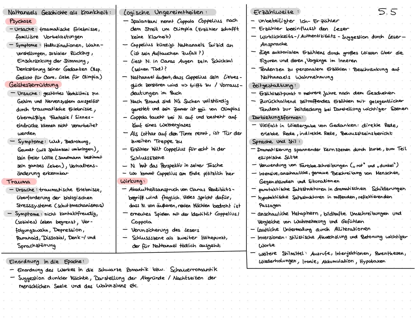 Q1 Literatur um 1800 und im frühen 19. Jahrhundert: "D
Biografie E.T.A Hoffmann
- 24. 01. 1776
- + 25.06. 1822
- Mutter war Ordnungsfanatike