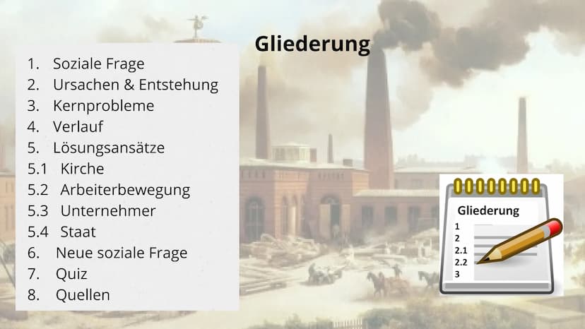 Vortrag Geschichte
Die soziale Frage
y Handout- Die soziale Frage
Entstehung & Ursachen
• grundlegende Veränderung
der Wirtschaft
• Ersetzen