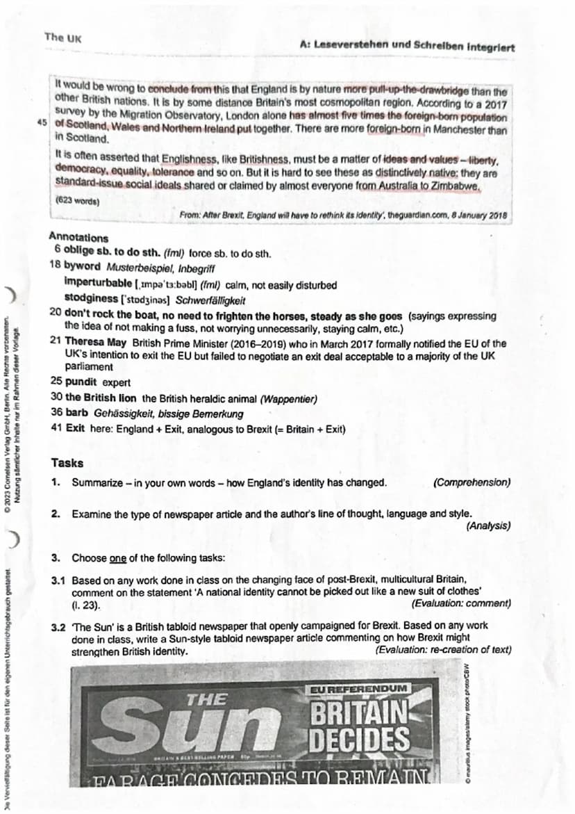 Die Vervielfältigung dieser Seite ist für den eigenen Unterrichtsgebrauch gestattet.
2023 Cornelsen Verlag GmbH, Berlin. Alle Rechte vorbeha