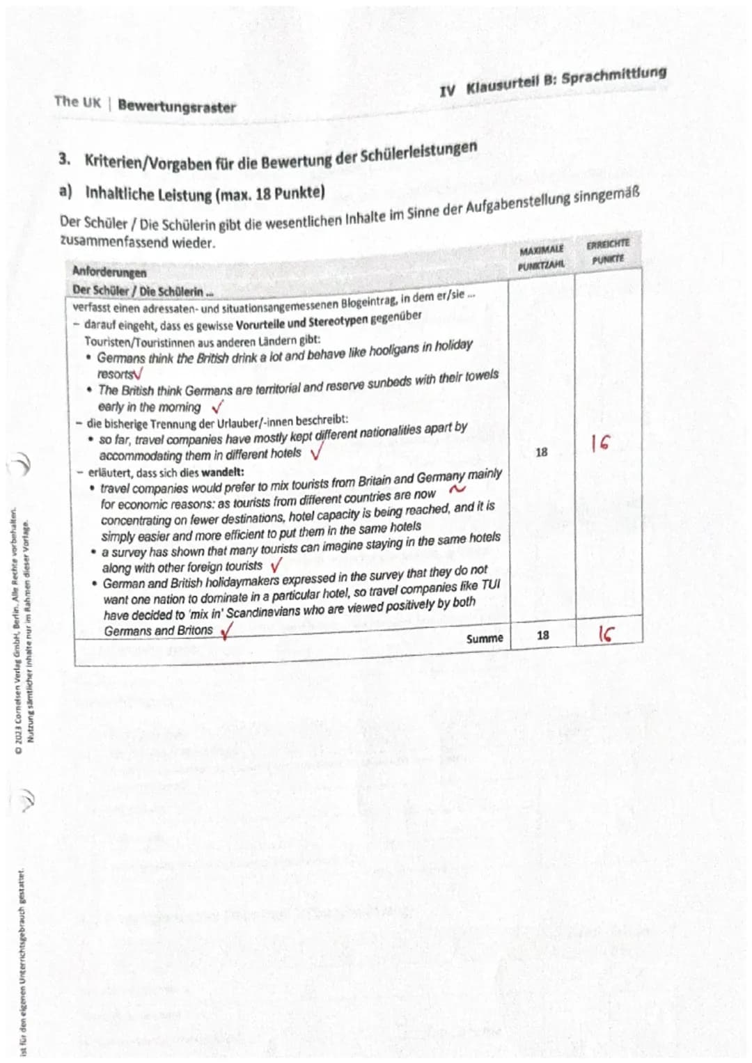Die Vervielfältigung dieser Seite ist für den eigenen Unterrichtsgebrauch gestattet.
2023 Cornelsen Verlag GmbH, Berlin. Alle Rechte vorbeha