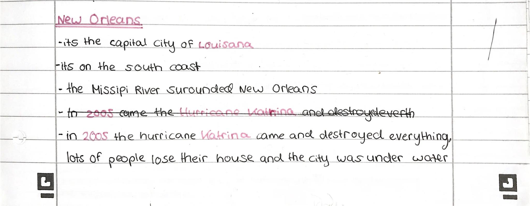 New Orleans.
-its the capital city of Louisana
Fits on the south coast
- the Missipi River Surounded New Orleans
- to 2005 came the Hurrican