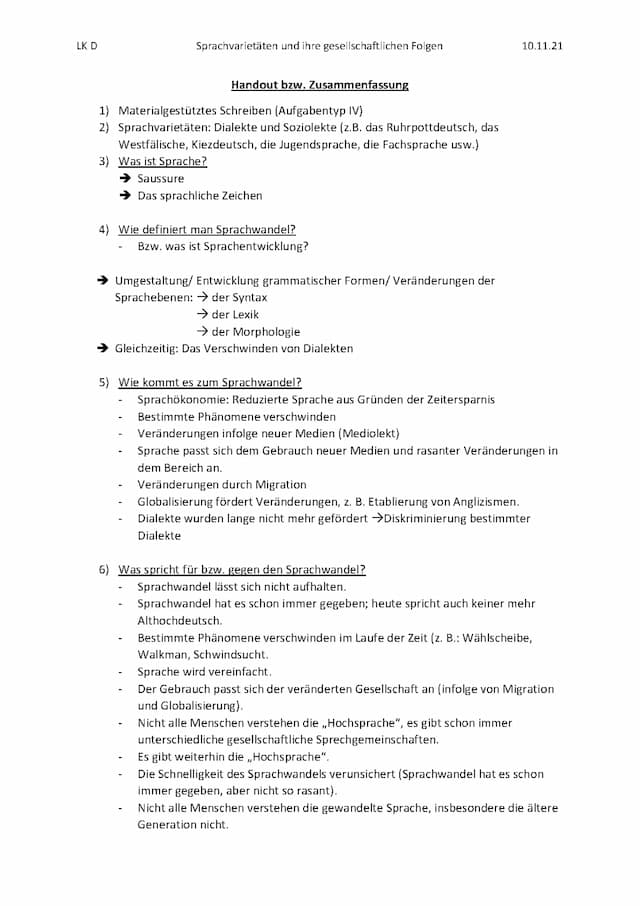 Know Sprachwandel + Sapir Whorf Hypothese  thumbnail