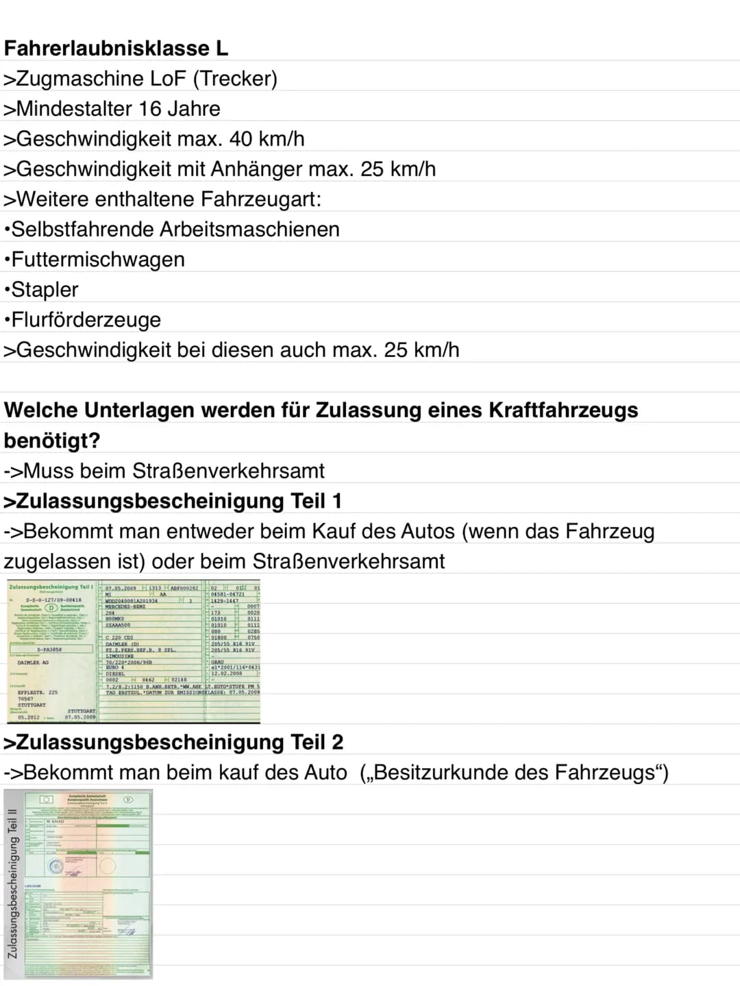 Thema 2
Rechtliche Rahmenbedingungen
Alle 15 Jahre neuer Führerschein
-> mit neuem Passfoto
Begleitetes Fahren gilt nur in Deutschland & Öst