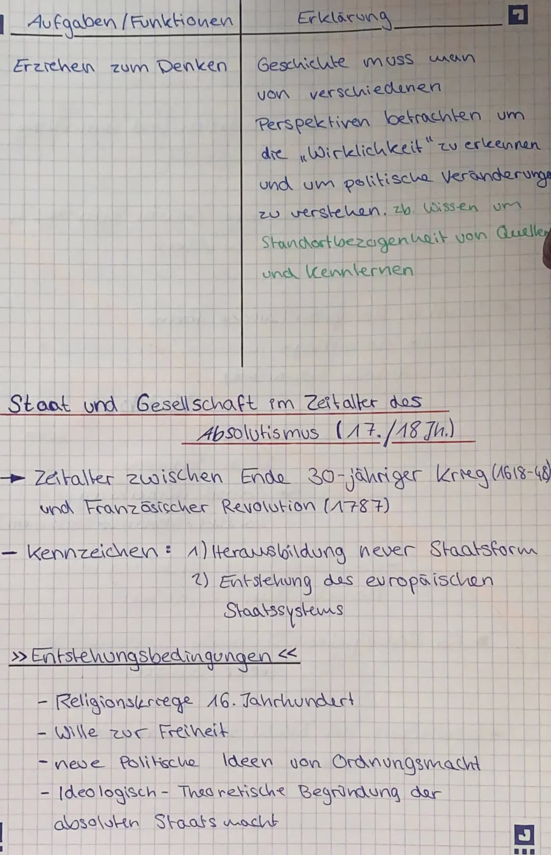 Funktion von Geschichte
vom Historiker
Jürgen Kocka
Aufgaben /Funktionen
Historische Erkenntnis
Orientierungshilfe
Vermittlung von Einsichte