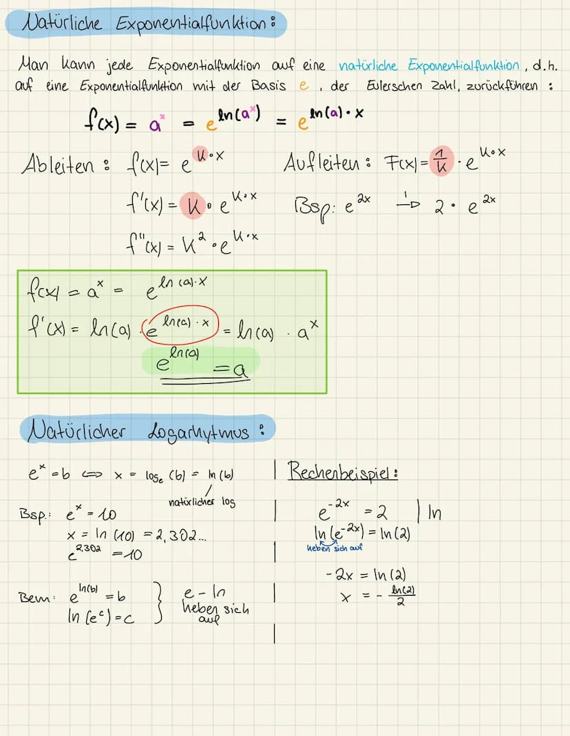Verkettete Funktionen
⇒ f(g(x)) = (x³ +1)?
g(x) = x³ + 1
f(x)
Scx)2
(x³ + 1)²
Ableitung bilden:
f(x) = g(v(x))
f'(x) ='s (vcx)) • V'(x)
f(x)
