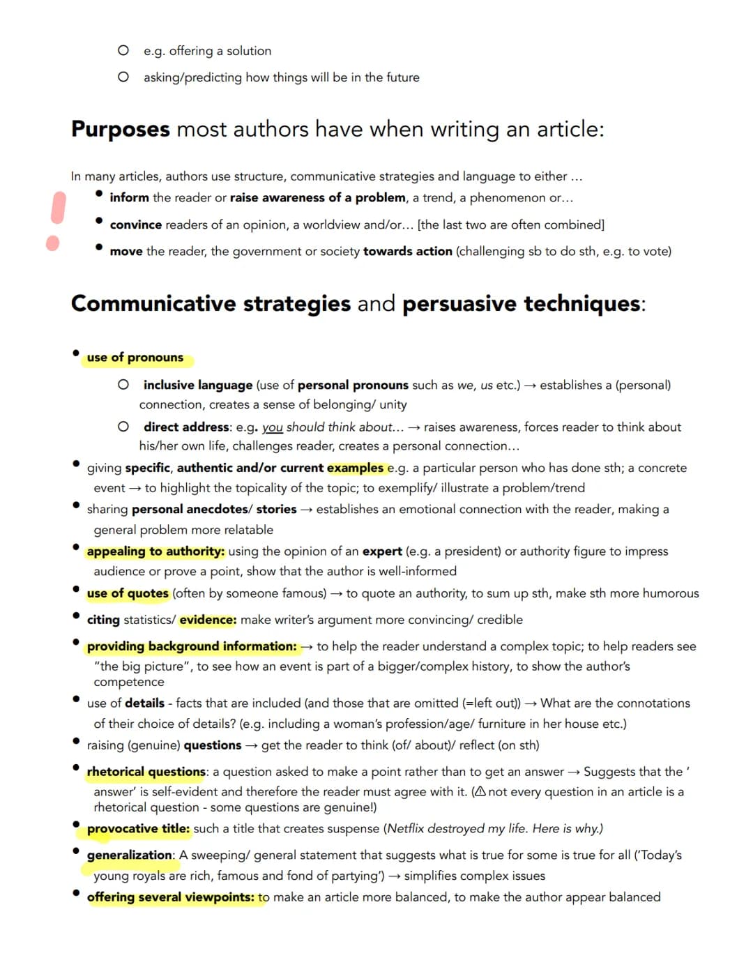 Awesome Non Fiction Text Analysis Examples and Tips! (Englisch) Knowunity