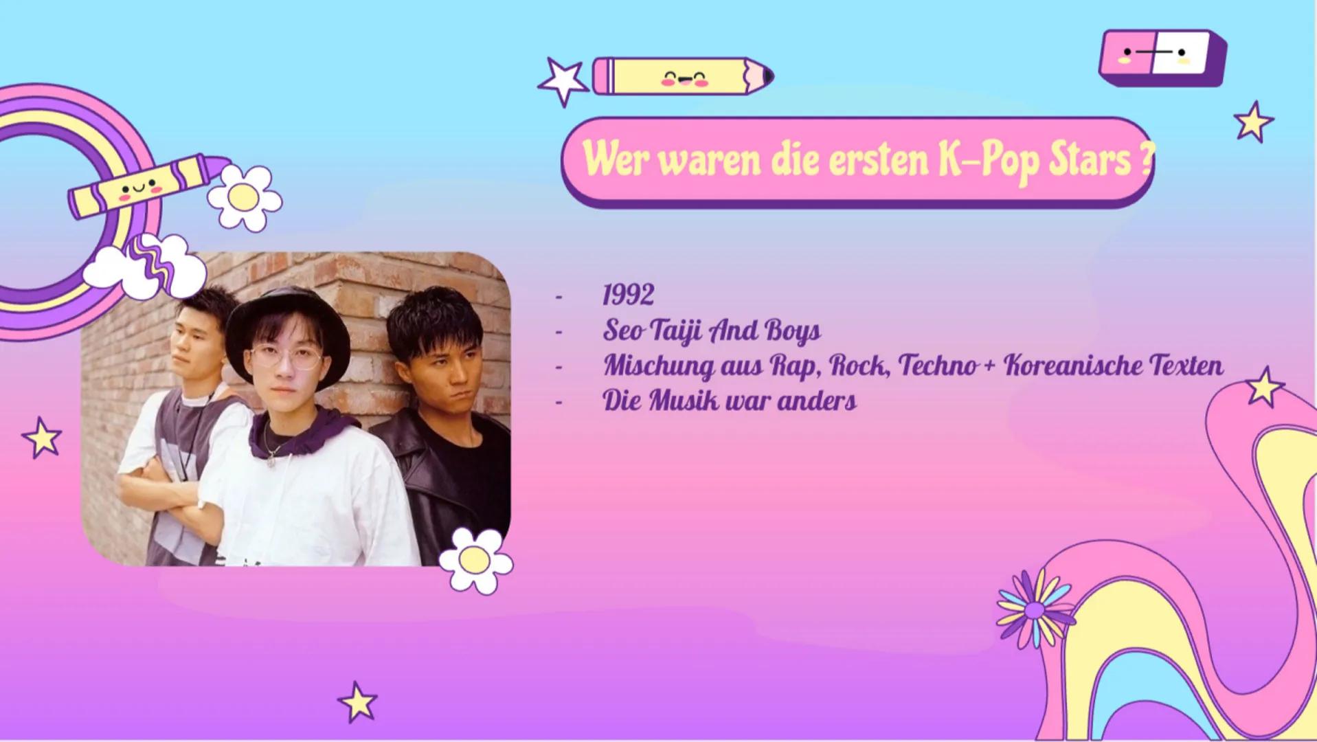 O
O
lo
K-Pop
Koreanische Pop Musik
Von Mariam Al Nasser 01
02
K-Pop
-K-pop Kultur
Inhaltsverzeichnis ✩
K-Pop fragen
-was ist Typisch für K-p
