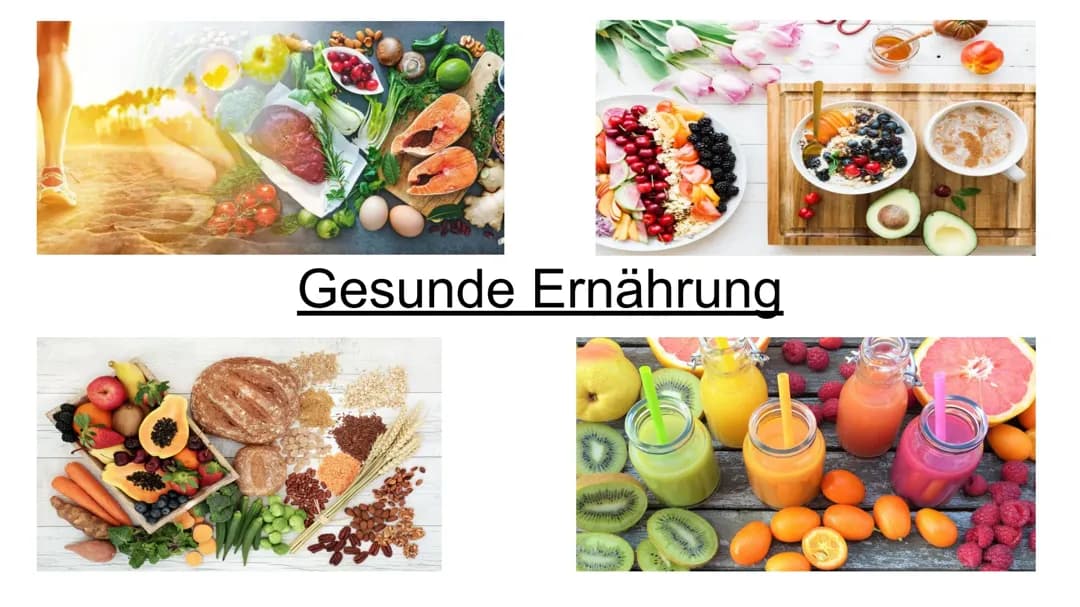 Gesunde Ernährung 