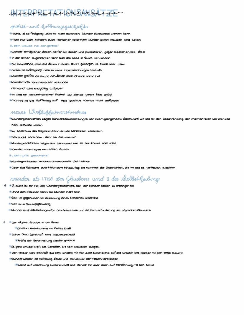 Wunder
Retinition
Wunder sind Ereignisse, die (un-) erwartet eintreten können und uns in Erstaunen versetzen. Sie geben unserem Leben eine n