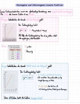 Know Homogene und Inhomogene Lineare Funktion thumbnail