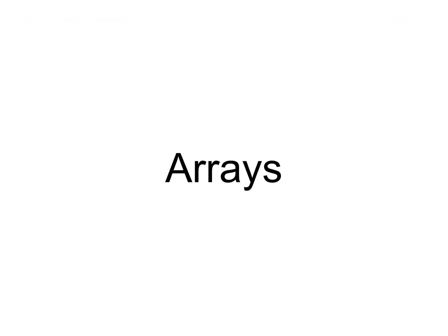 Arrays ●
Was ist ein Array?
• Deklaration und Initialisierung von Arrays
Aufgaben zu Arrays
• Mehrdimensionale Arrays
●
Gliederung
Quellen C