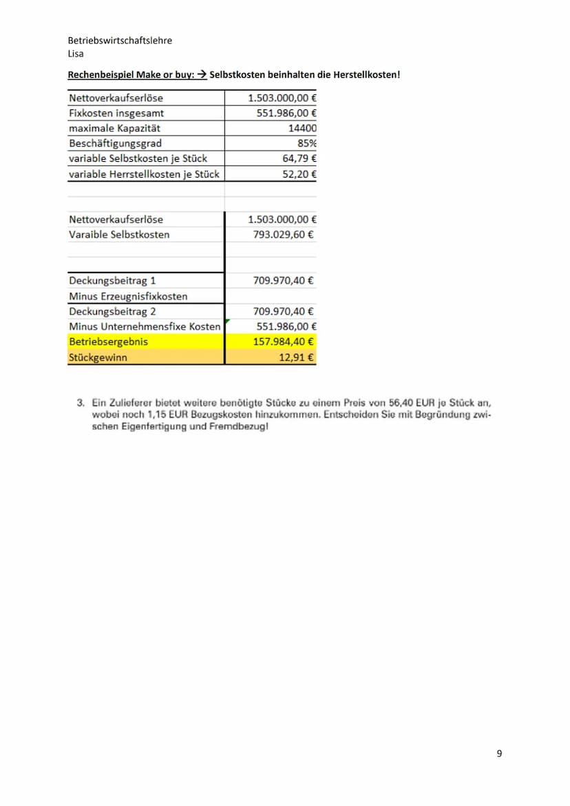BETRIEBSWIRTSCHAFTSLEHRE
Klausurvorbereitung Betriebswirtschaftslehre
Lisa
Bereiche des Rechnungswesens Übersicht:
Finanzbuchhaltung
Externe