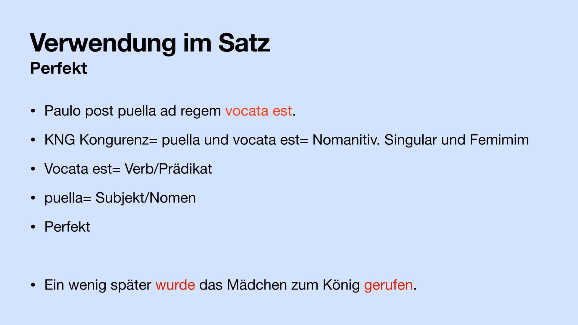 Das PPP
Das Partizip Perfekt Passiv Gliederung
• Das Partizip Perfekt Passiv
Regeln + Erkennungsmerkmal + Besonderheit
Bildung
Verwendung im