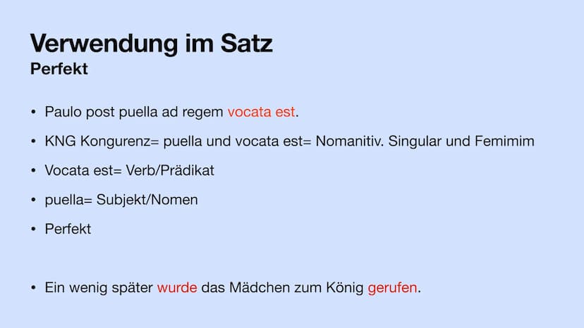 Das PPP
Das Partizip Perfekt Passiv Gliederung
• Das Partizip Perfekt Passiv
Regeln + Erkennungsmerkmal + Besonderheit
Bildung
Verwendung im