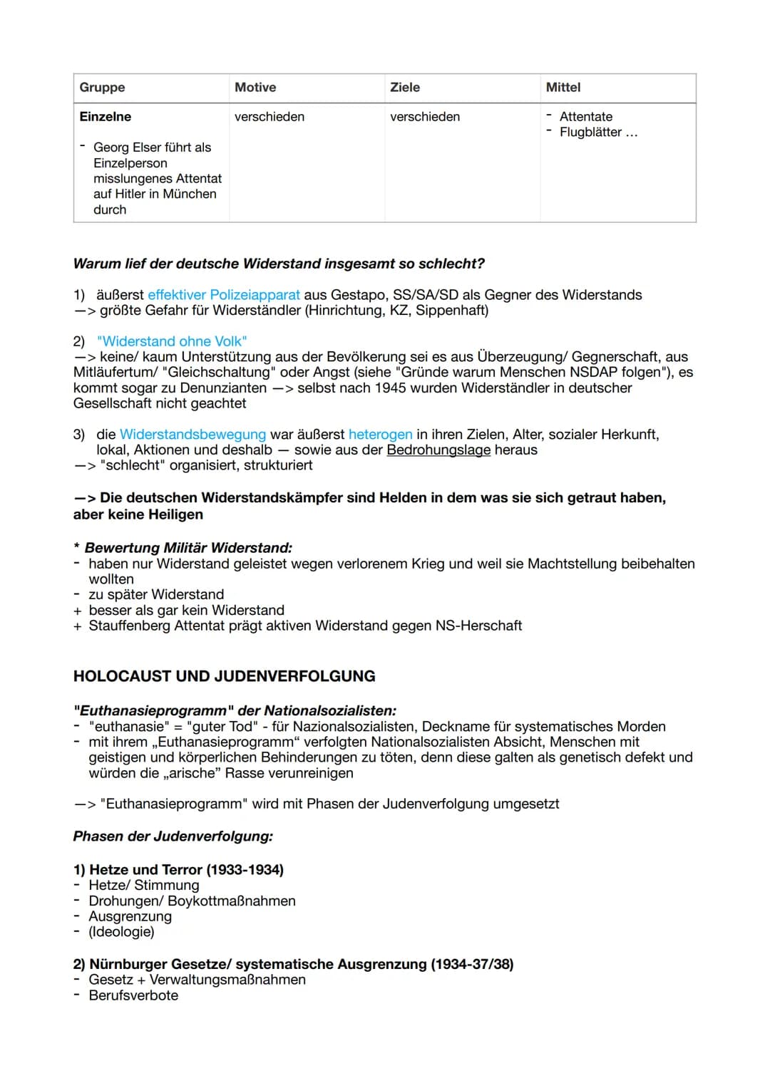 Der 2. Weltkrieg
NS-WIRTSCHAFTSPOLITIK
- "Völkische Wirtschaft" (Mischung aus Markt- und Planwirtschaft)
Unterordnung der Wirtschaftsprozess