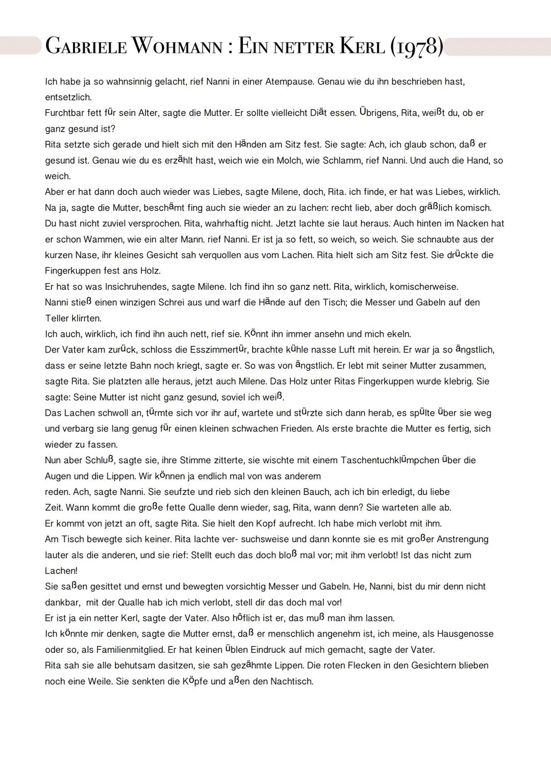WIE SCHREIBE ICH EINE ANALYSE ZU EINER KURZGESCHICHTE?
.
.
Handlung: Gibt es einen Konflikt, einen Wendepunkt oder ein Dilemma? Wird im Lauf