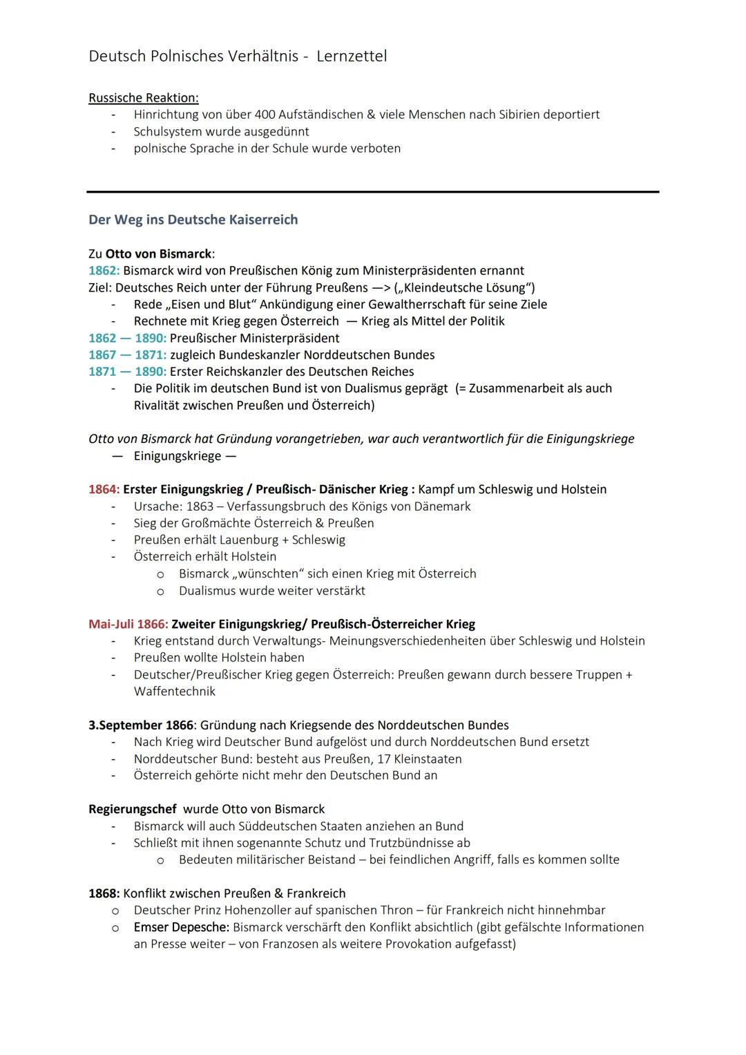 # Deutsch Polnisches Verhältnis Lernzettel

Verfassung Polens ende 18. Jahrhundert

*   Polen unabhängig, herrschte Adelsrepublik
*   Liberu