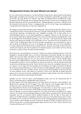 Know Der gute Mensch von Sezuan, Szenenanalyse 8 thumbnail