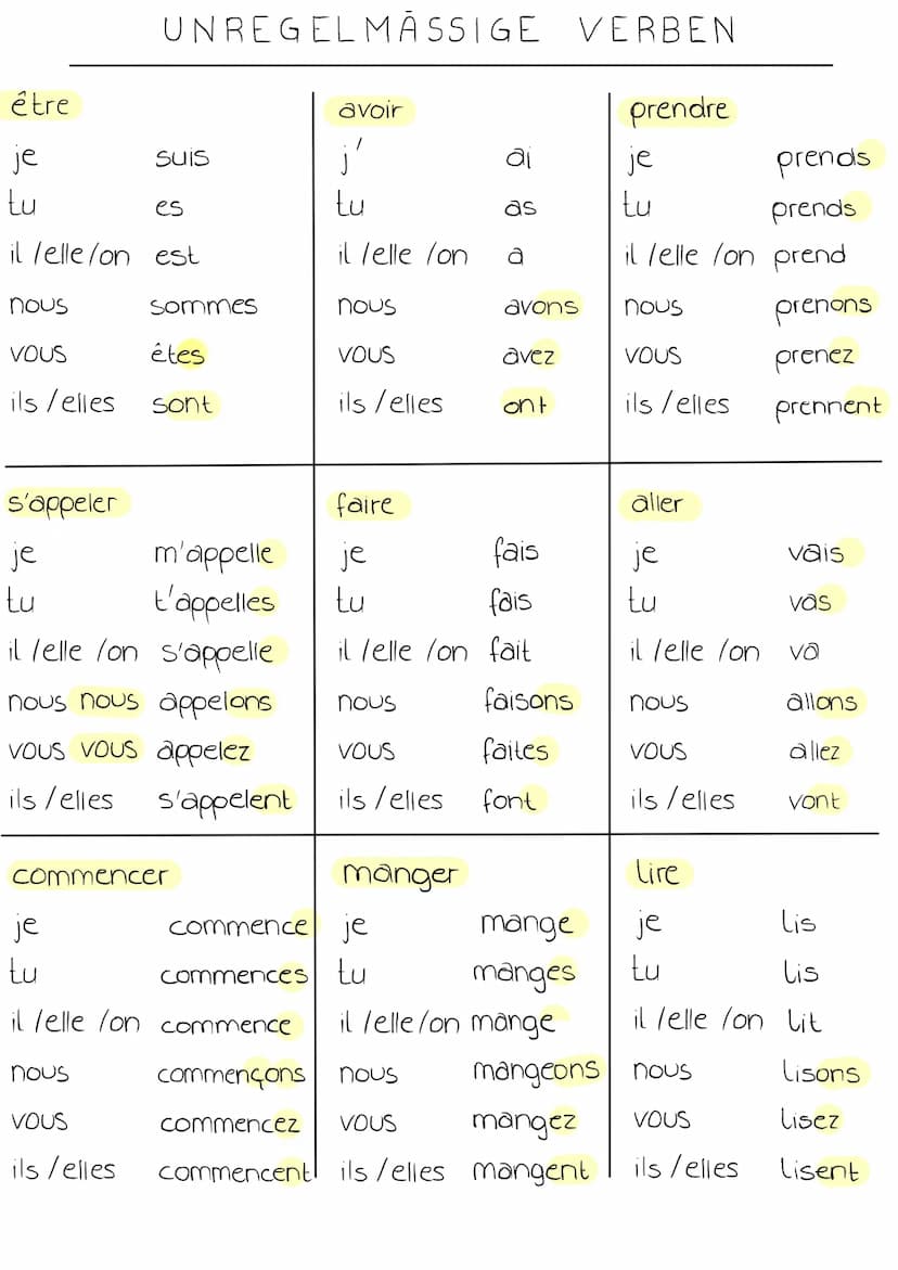 maskulin
feminin
maskulin
BESTIMMTER ARTIKEL
Singular
le / L'
feminin
10/1
Vor einem Vokal oder stummen h werden le/la zu l'
Singular
Plural