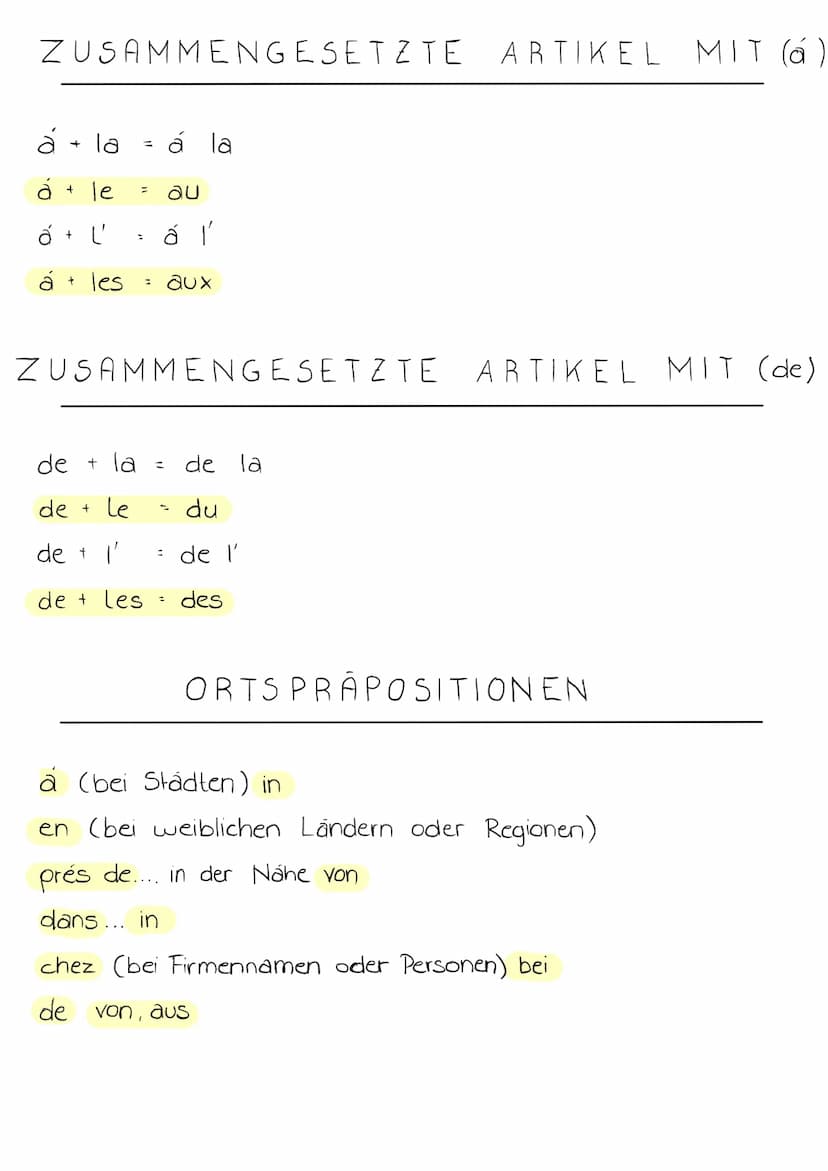 maskulin
feminin
maskulin
BESTIMMTER ARTIKEL
Singular
le / L'
feminin
10/1
Vor einem Vokal oder stummen h werden le/la zu l'
Singular
Plural