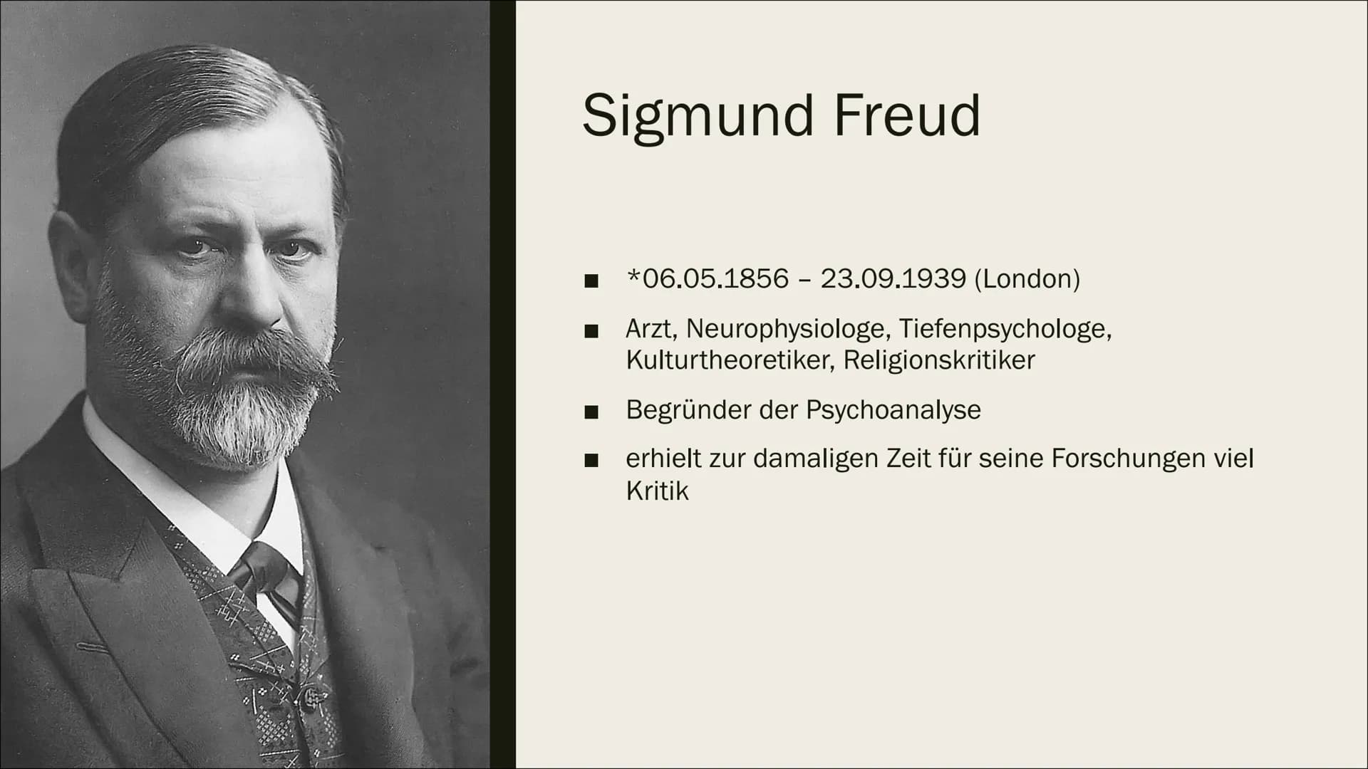 ୮
FREUD
& die Tiefenpsychologie Inhaltsverzeichnis
■ Tiefenpsychologisches Paradigma
■ Sigmund Freud
■ Topologisches Modell
Instanzenmodell
