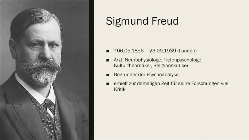 ୮
FREUD
& die Tiefenpsychologie Inhaltsverzeichnis
■ Tiefenpsychologisches Paradigma
■ Sigmund Freud
■ Topologisches Modell
Instanzenmodell
