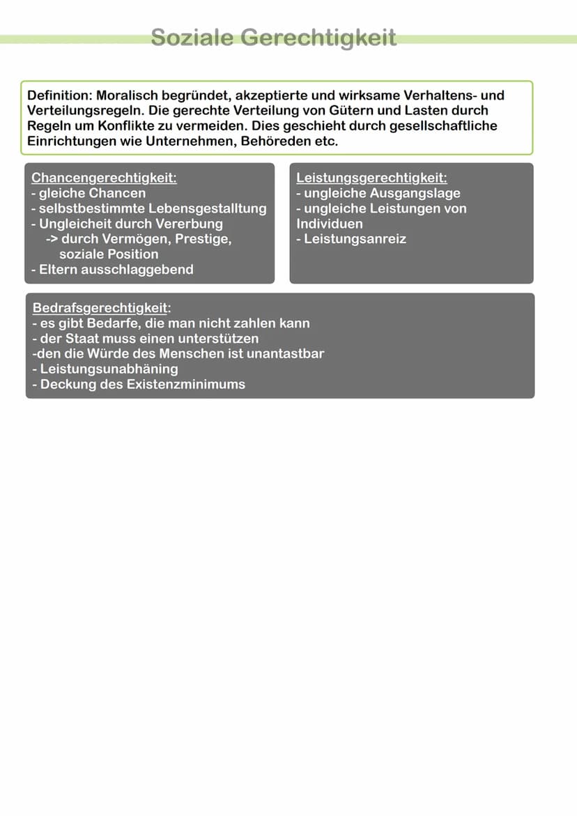 Was ist soziale Ungleichheit?
Definition:Soziale Ungleichheit meint einen regelmäßigen Unterschied von Ressourcen-
ausstattung (Bildung, Ein
