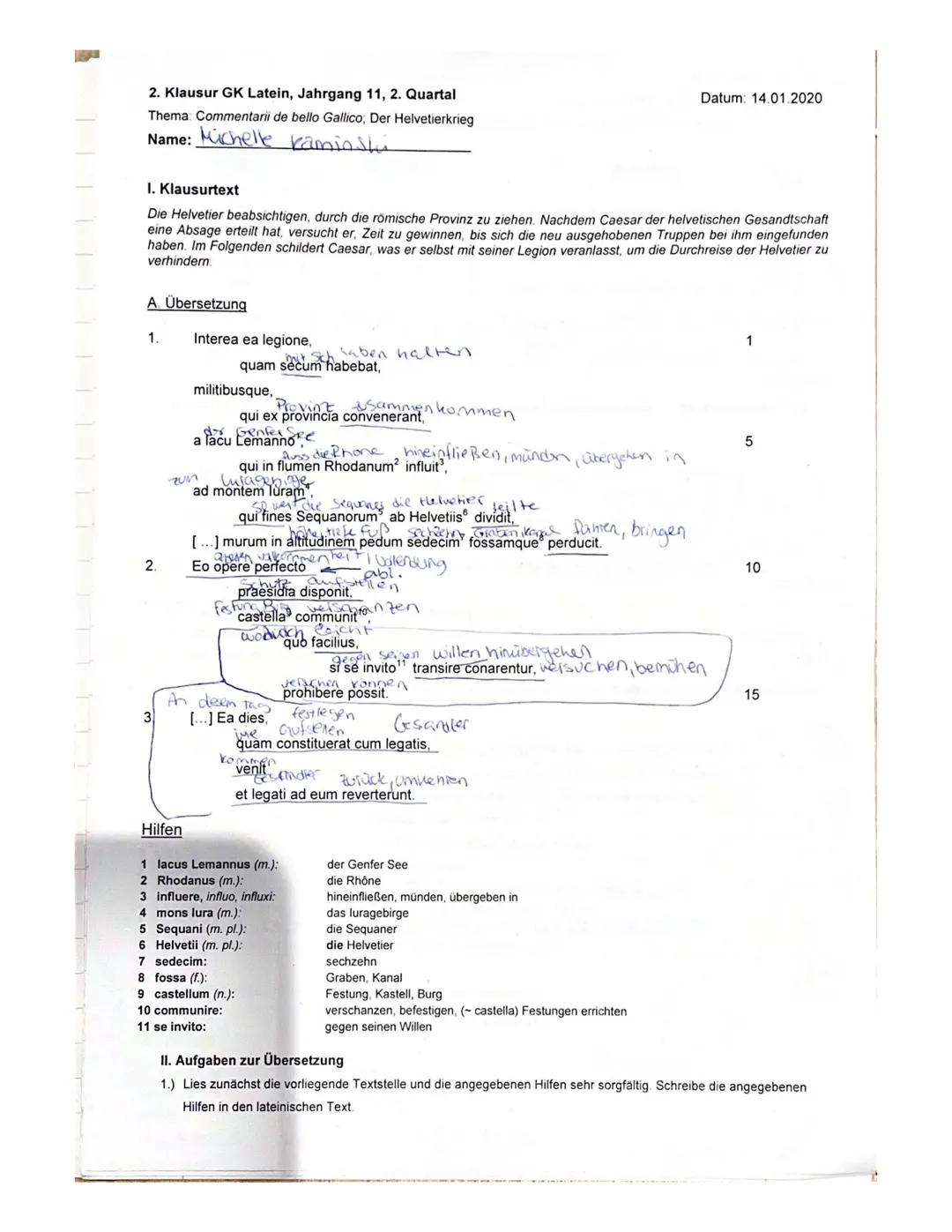Michelle kaminski

2.) Gib die Subjekte der Hauptsätze und die dazugehörigen Prädikate an. Bestimme die Tempora der Prädikate.
Verfahre so, 