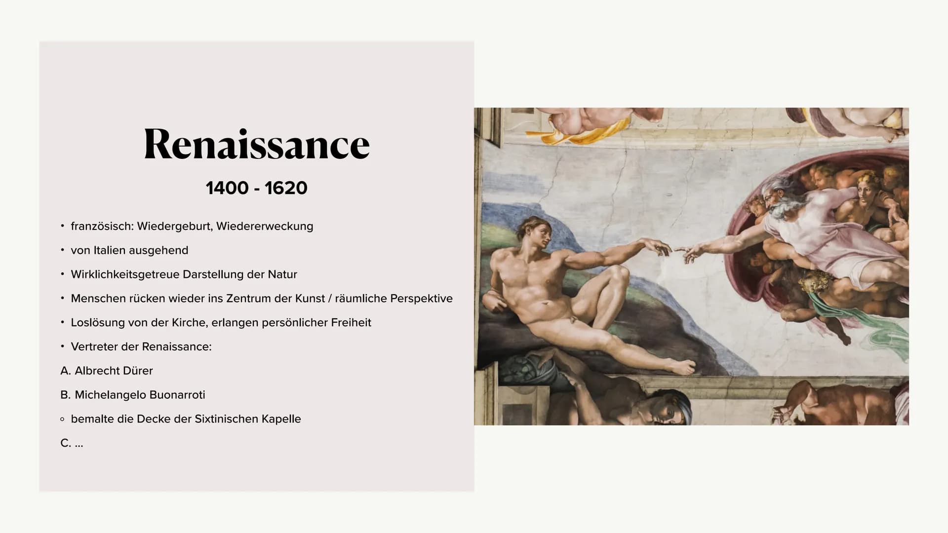Kunstepoche Barock Inhaltsverzeichnis
• Barock
• Stillleben
Wichtige Merkmale
• Barock in den Niederlanden
o Renaissance
• Frühbarock
o Hoch
