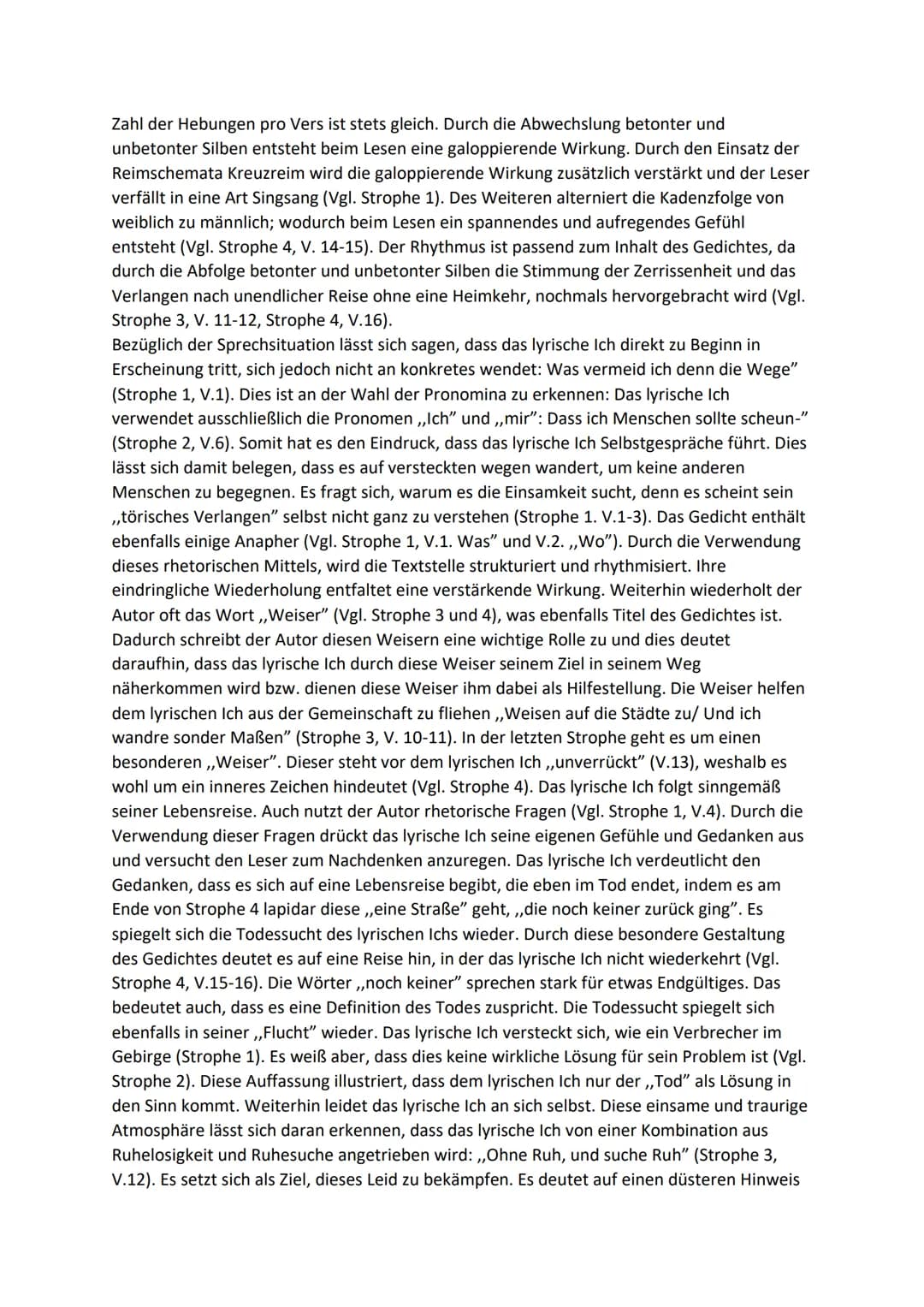 Deutsch-GK, Q2
Analyse des lyrischen Textes ,,der Wegweiser"
06.02.2021
Gegenstand der folgenden Analyse ist der lyrische Text mit dem Titel