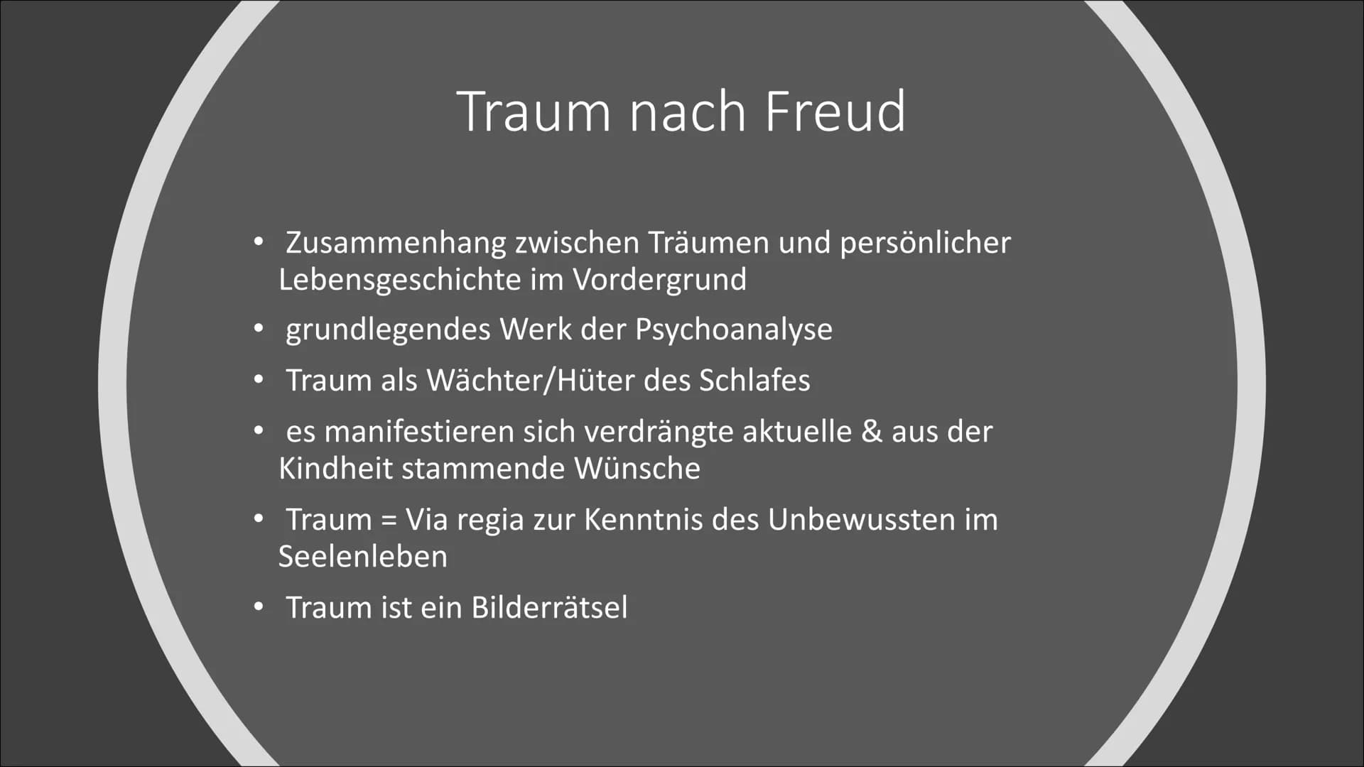 Sigmund
Freud
Traumdeutung Agenda
Steckbrief
Allgemeine Informationen zum Traum
Traum nach Freud
Definitionen zum Traum
*Traumdeutung
Instan