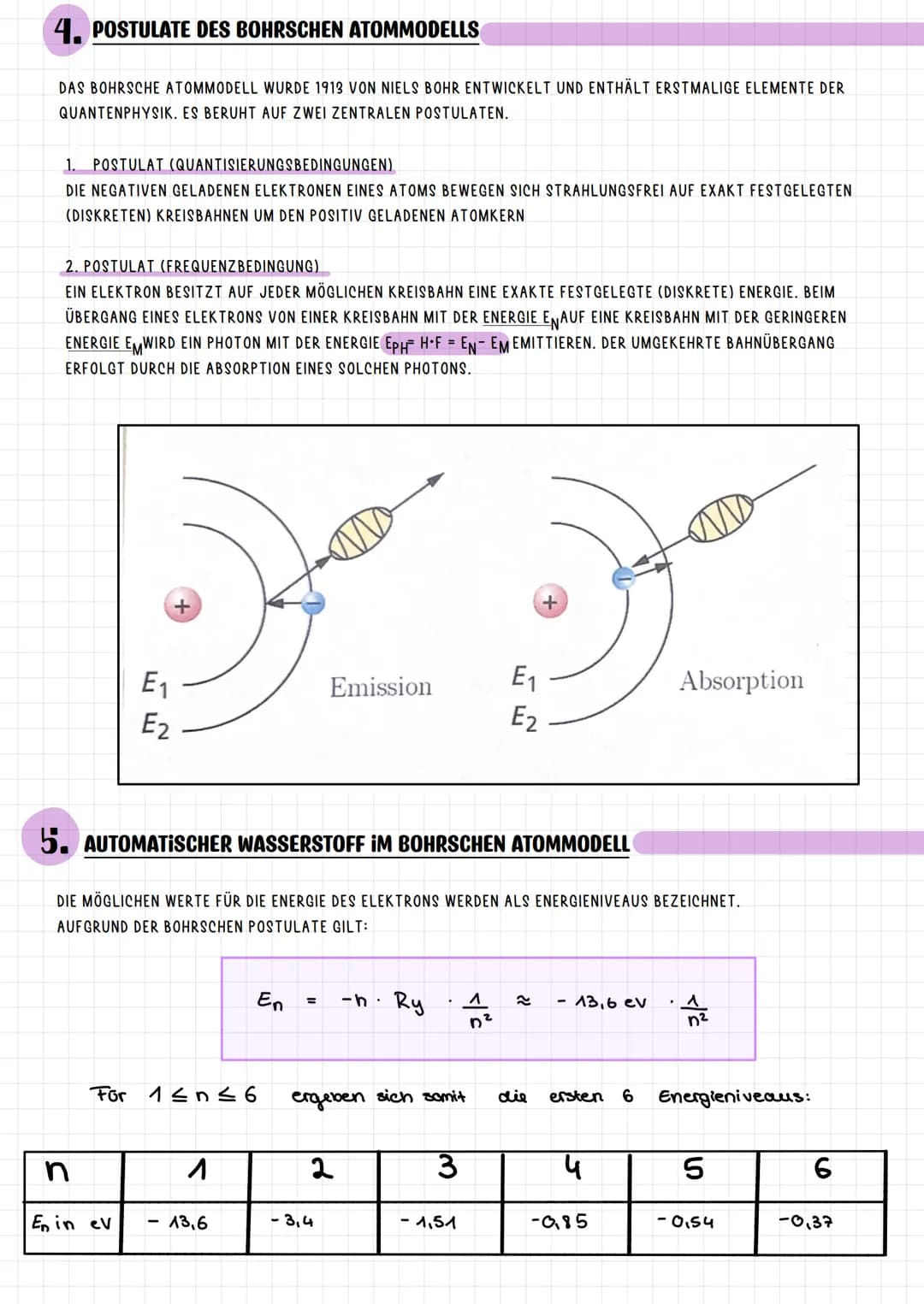STRAHLUNG HUS HIOMHULLE UND HIOMKERN
1. HISTORISCHE ENTWICKLUNG DER ATOMVORSTELLUNG
1. ATOMTHEORIE VON DALTON
• JEDES ELEMENT BESTEHT AUS GL