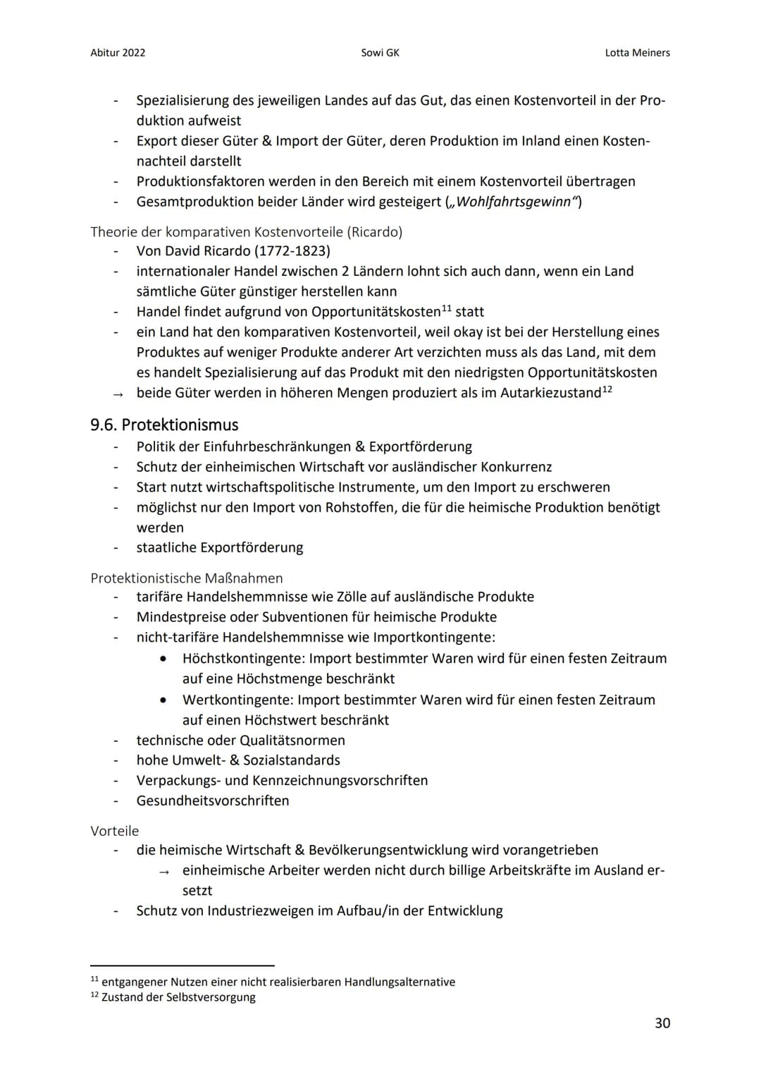 Abitur 2022
wirtschaftliche Dimension
Sowi GK
9. Globalisierung
9.1. Dimensionen
Dimensionen sind miteinander vernetzt & lassen sich nicht k