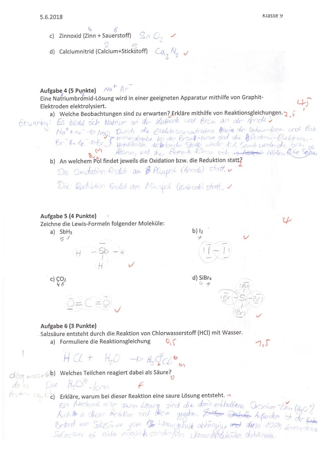 Ionengitter Natriumchlorid und Lewis Formel einfach erklärt