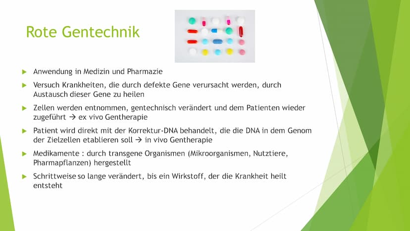 se
GENFOOD
Gentechnik
In der Landwirtschaft und in unseren Lebensmitteln Gliederung
Was ist Gentechnik?
Bedeutung für Naturpflanzen
Bedeutun
